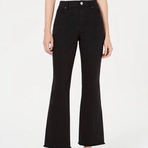 Bar111 Marley High Waist Frayed Hem cropped pants
